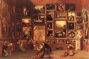 Samuel FB Morse Gallery of the Louvre France oil painting artist